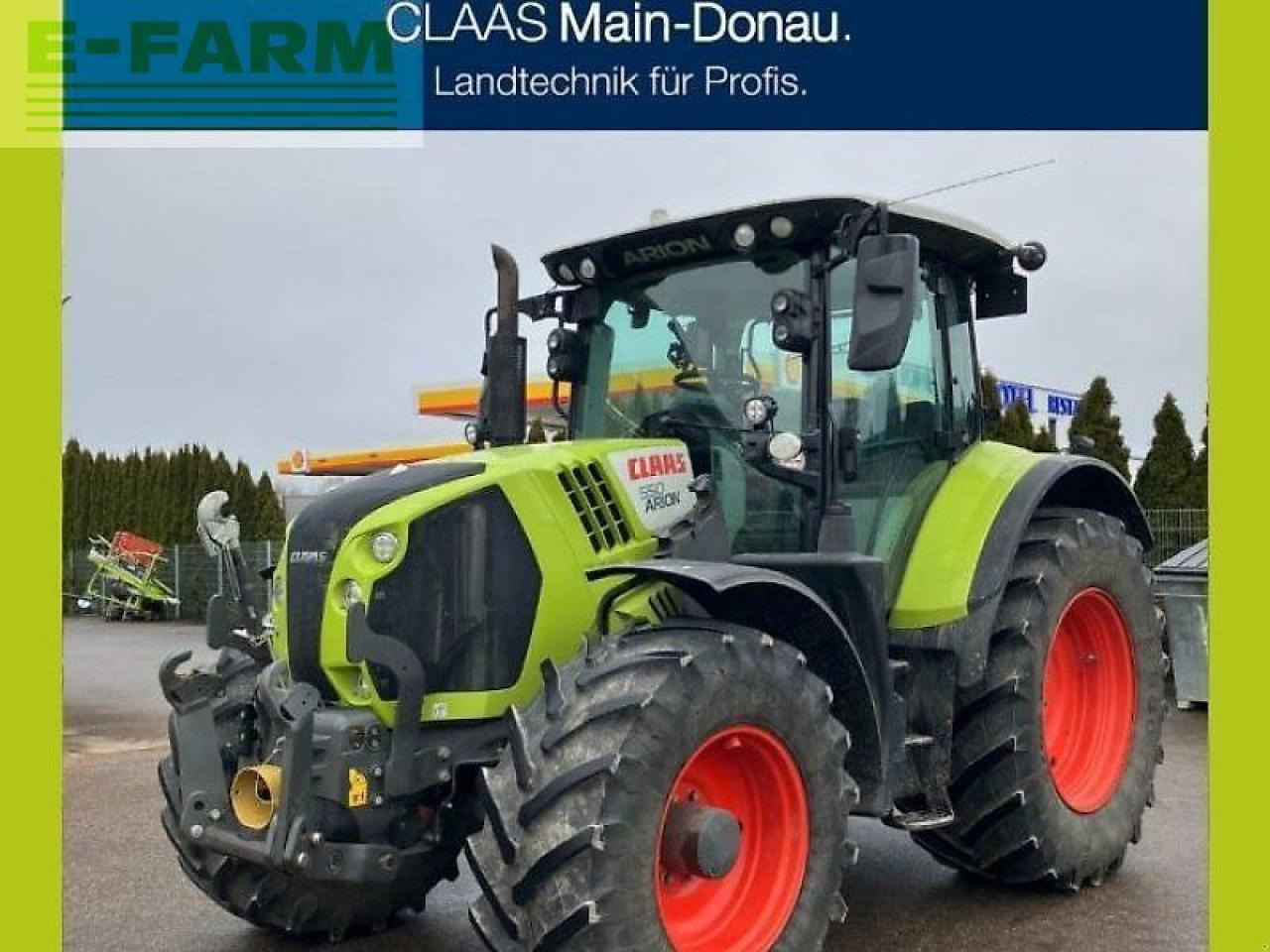 Tracteur agricole CLAAS arion 550 cmatic cebis CMATIC CEBIS