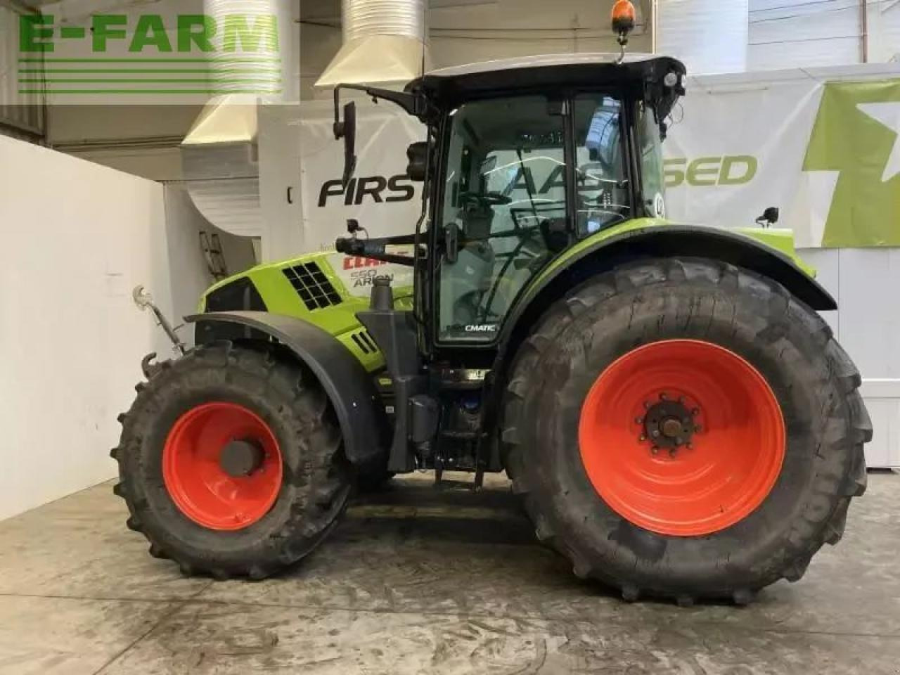 Tracteur agricole CLAAS arion 550 cmatic cebis CMATIC CEBIS