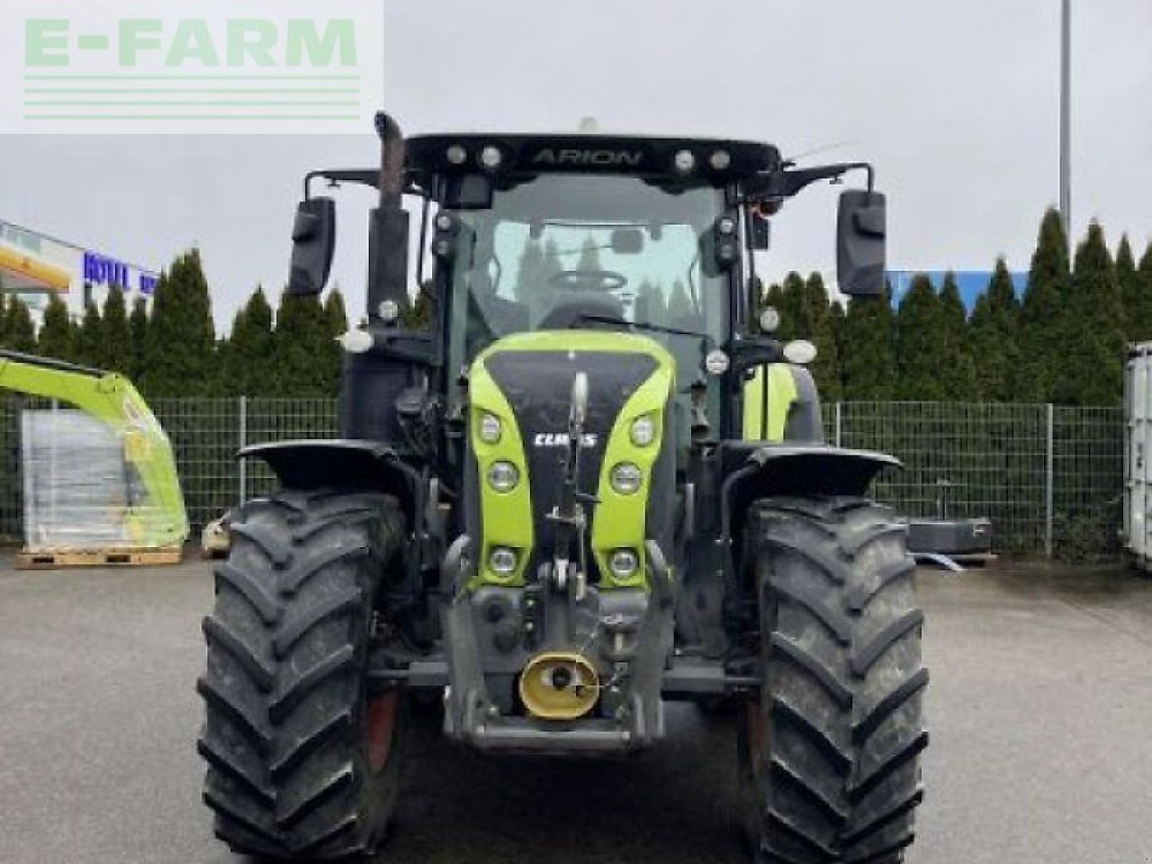 Tracteur agricole CLAAS arion 550 cmatic cebis CMATIC CEBIS