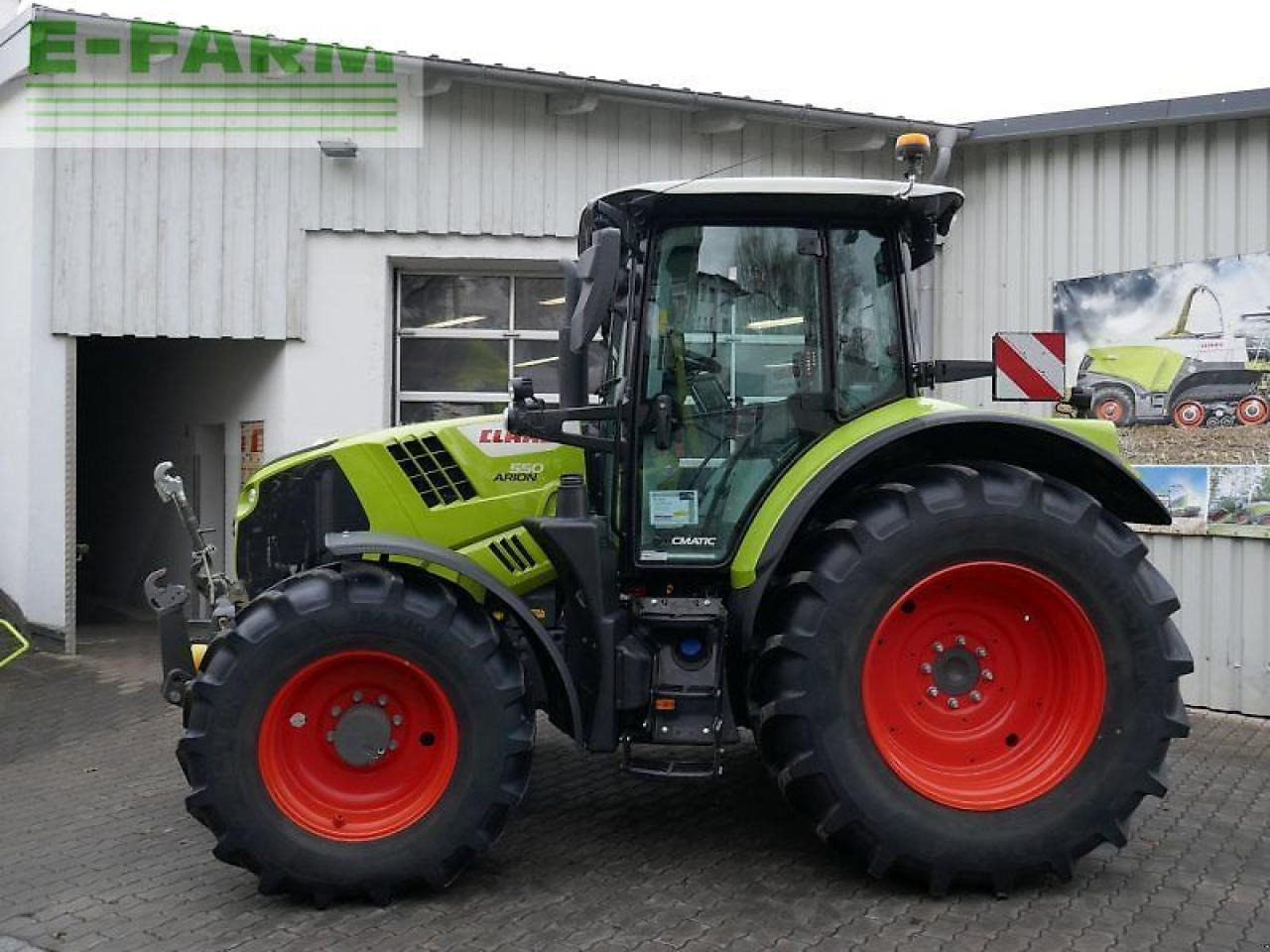 Tracteur agricole CLAAS arion 550 cmatic cebis CMATIC CEBIS