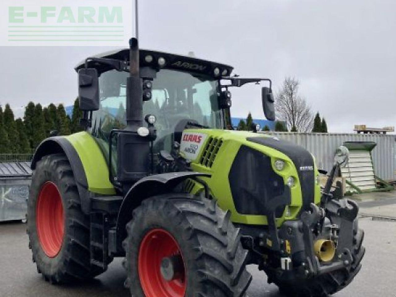 Tracteur agricole CLAAS arion 550 cmatic cebis CMATIC CEBIS