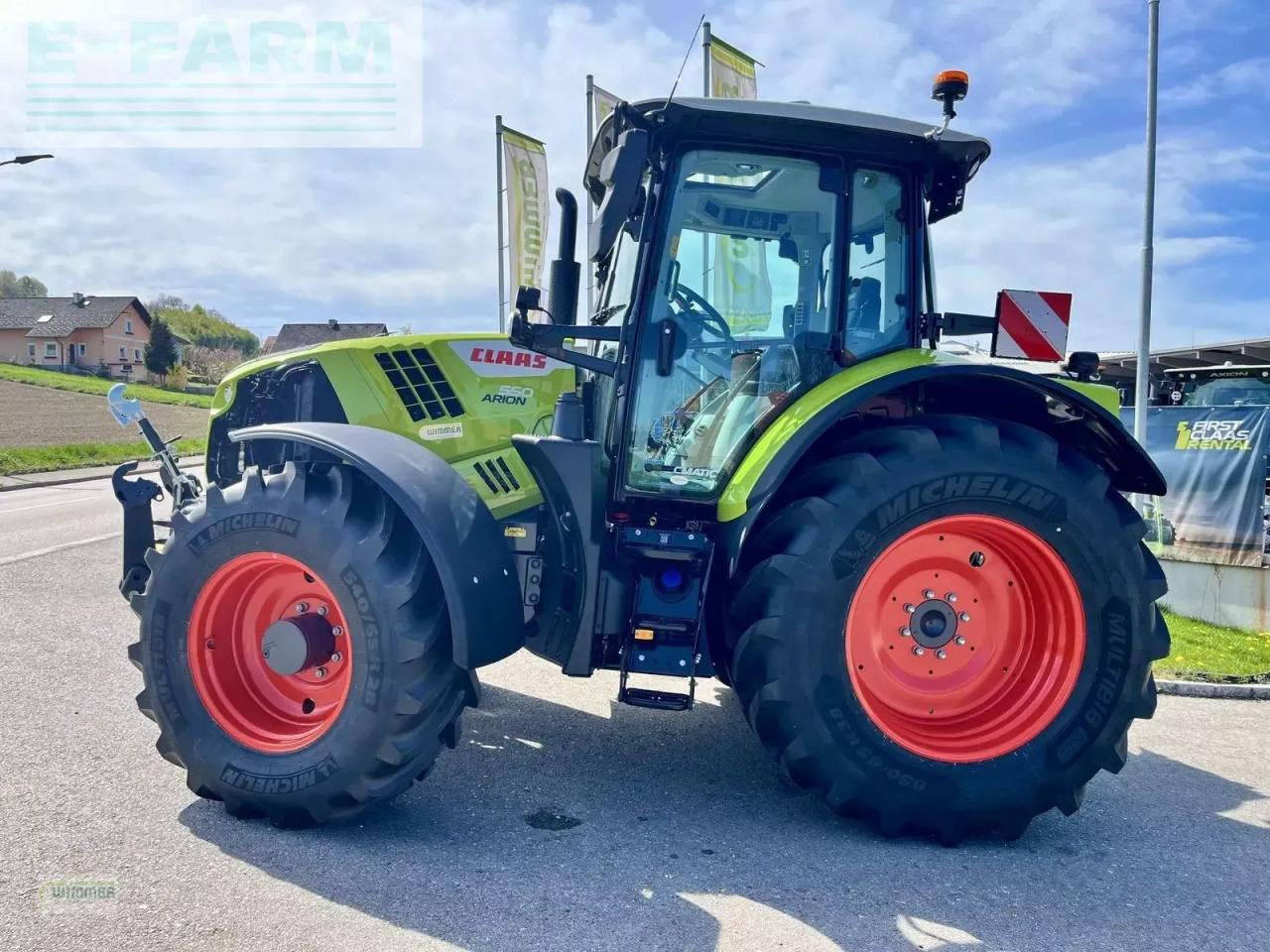 Tracteur agricole CLAAS arion 550 cmatic cebis CMATIC CEBIS