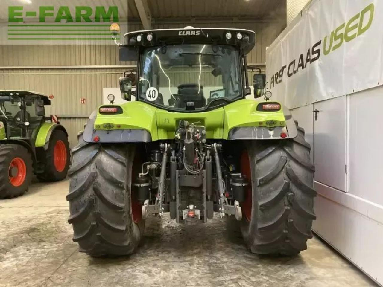 Tracteur agricole CLAAS arion 550 cmatic cebis CMATIC CEBIS