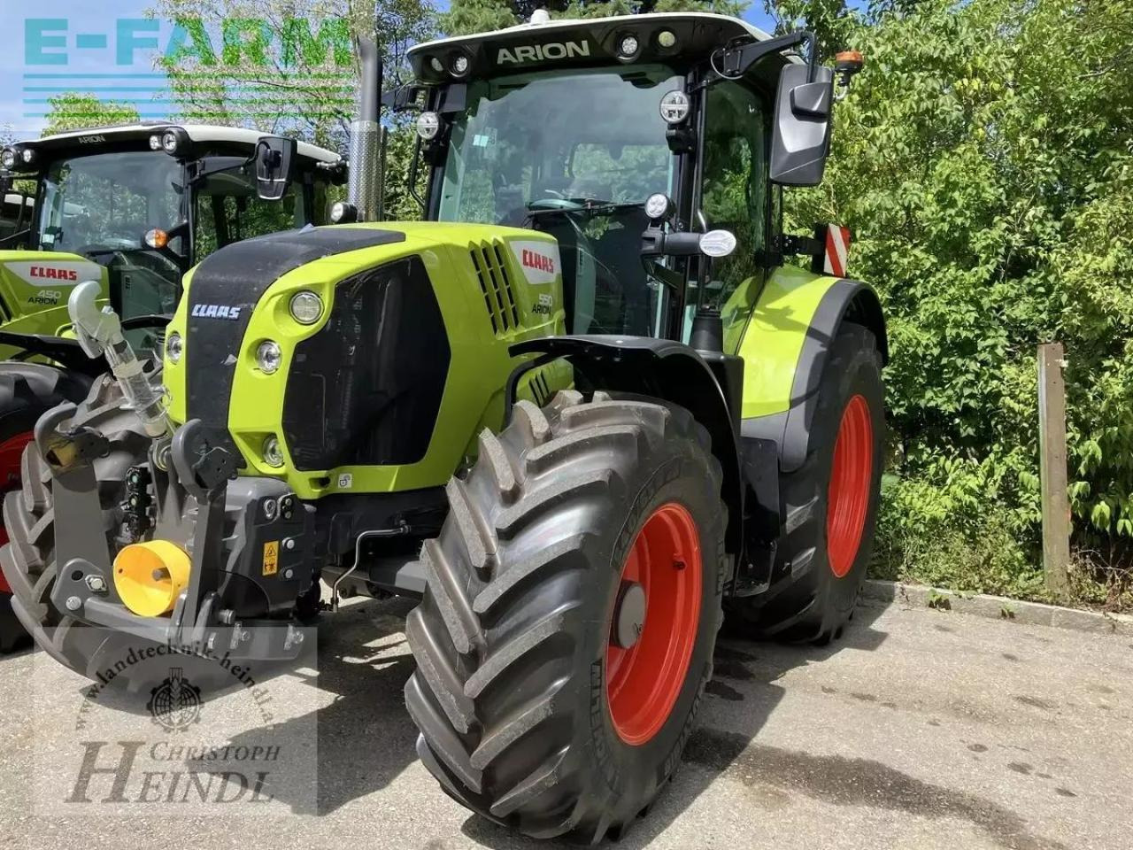Tracteur agricole CLAAS arion 550 cmatic cebis CMATIC CEBIS