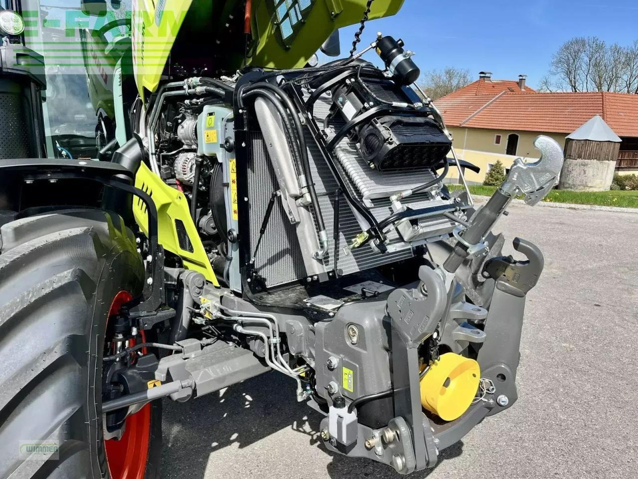 Tracteur agricole CLAAS arion 550 cmatic cebis CMATIC CEBIS