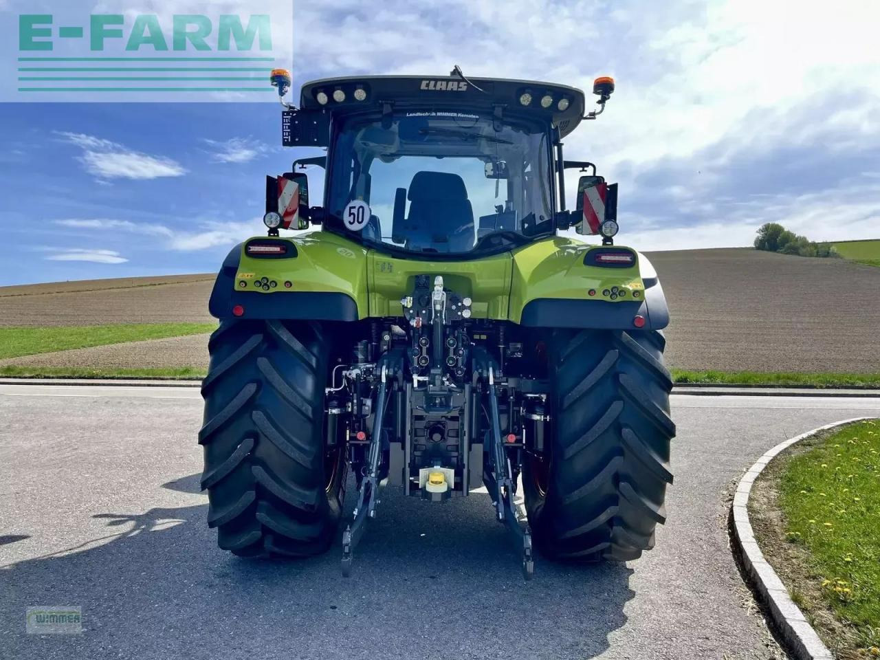 Tracteur agricole CLAAS arion 550 cmatic cebis CMATIC CEBIS