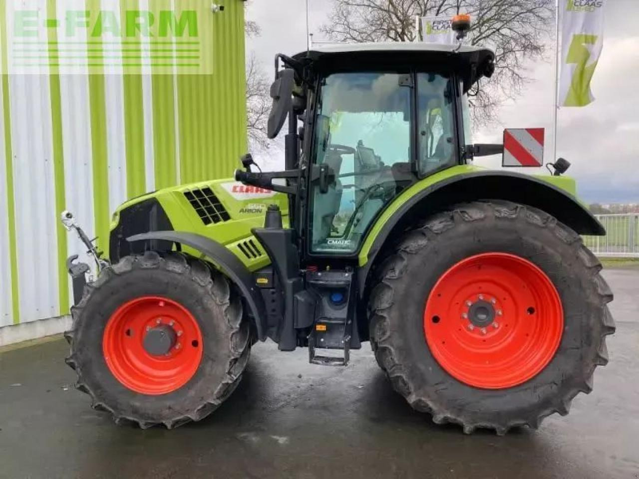 Tracteur agricole CLAAS arion 550 cmatic cebis CMATIC CEBIS
