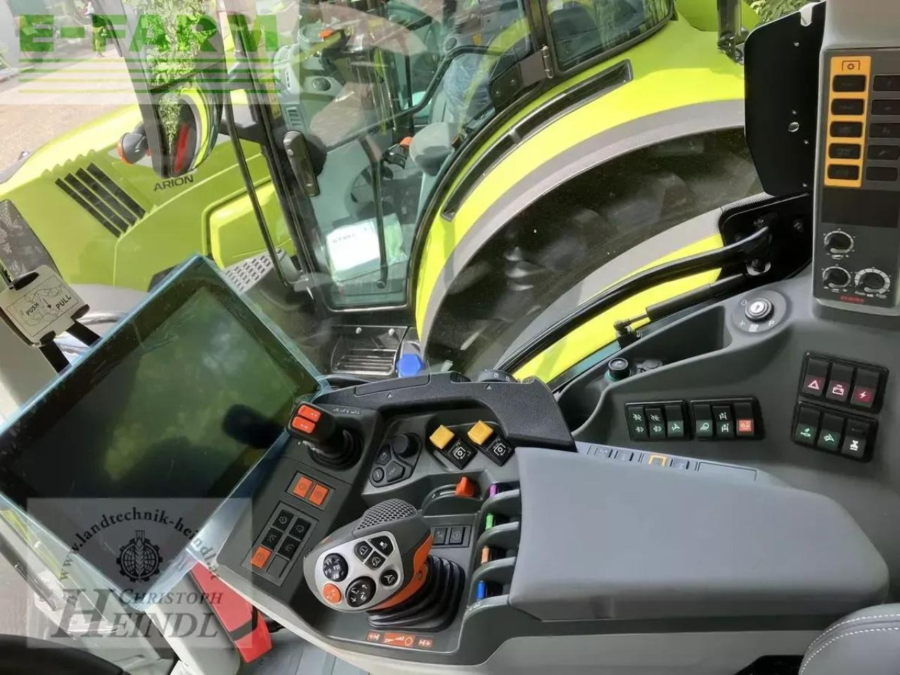 Tracteur agricole CLAAS arion 550 cmatic cebis CMATIC CEBIS