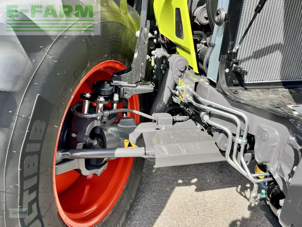 Tracteur agricole CLAAS arion 550 cmatic cebis CMATIC CEBIS