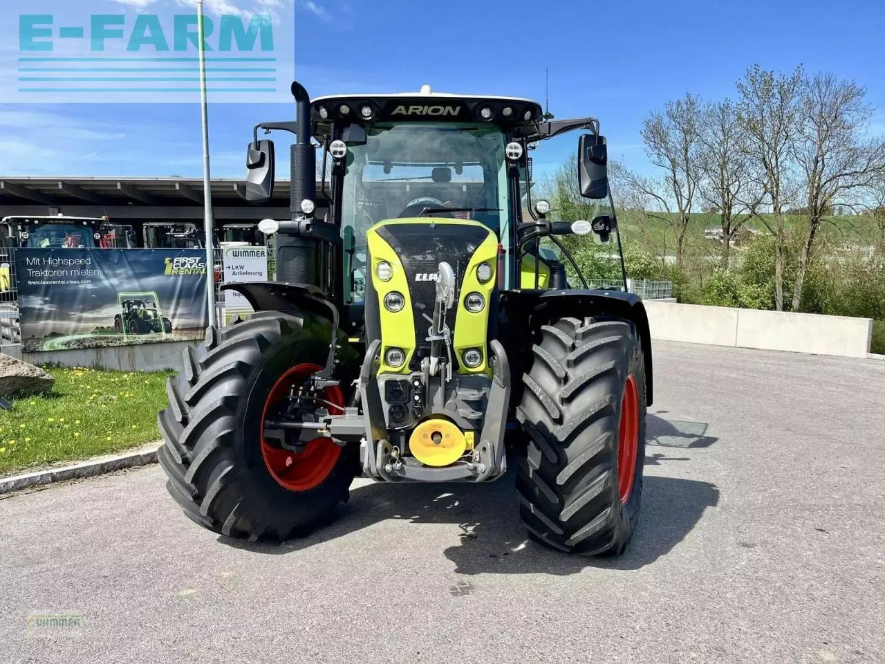 Tracteur agricole CLAAS arion 550 cmatic cebis CMATIC CEBIS