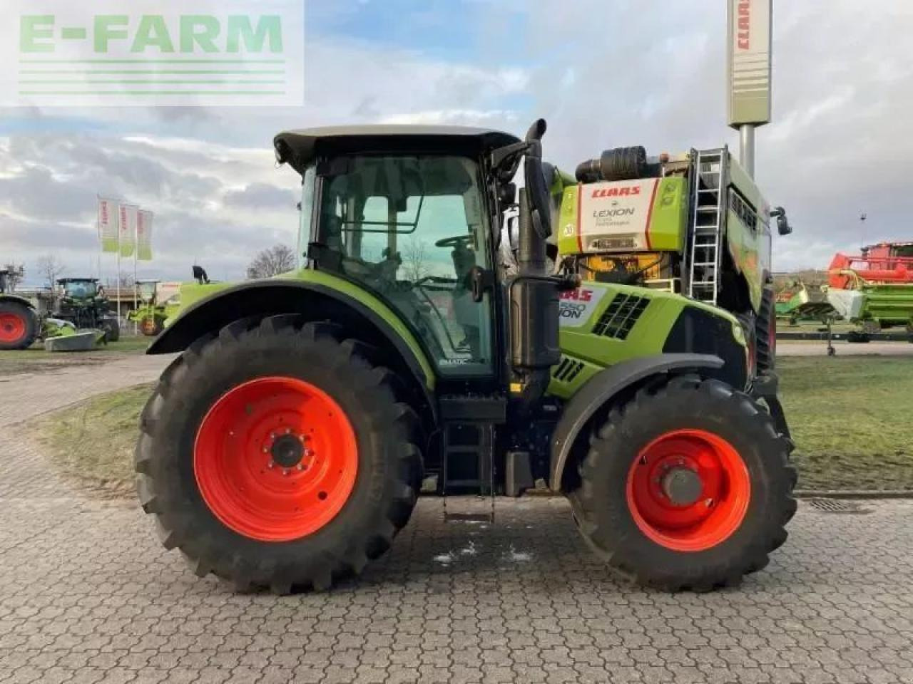 Tracteur agricole CLAAS arion 550 cmatic cis+ CMATIC CIS+