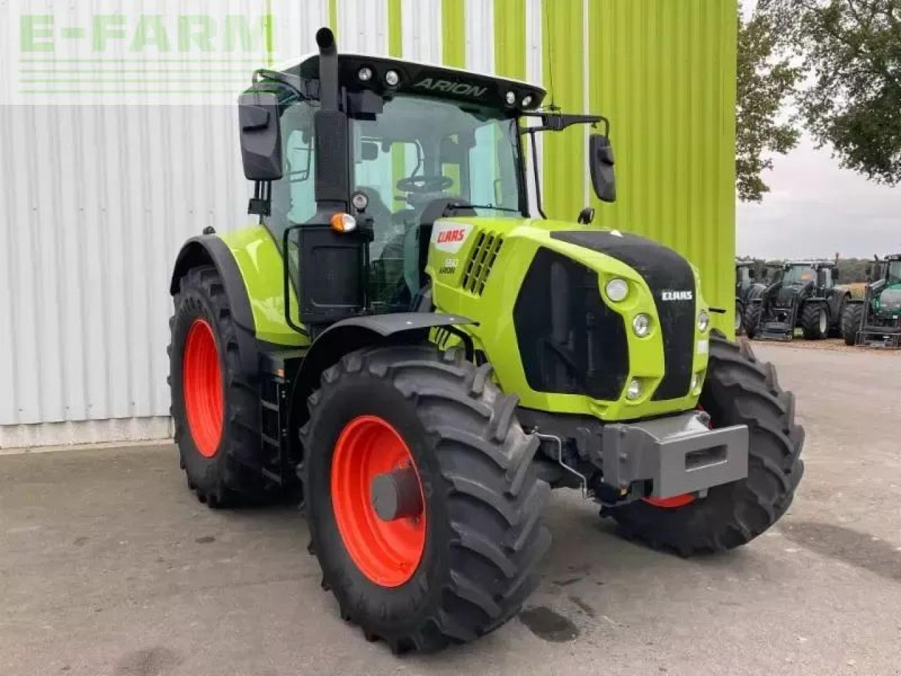 Tracteur agricole CLAAS arion 550 cmatic cis+ CMATIC CIS+