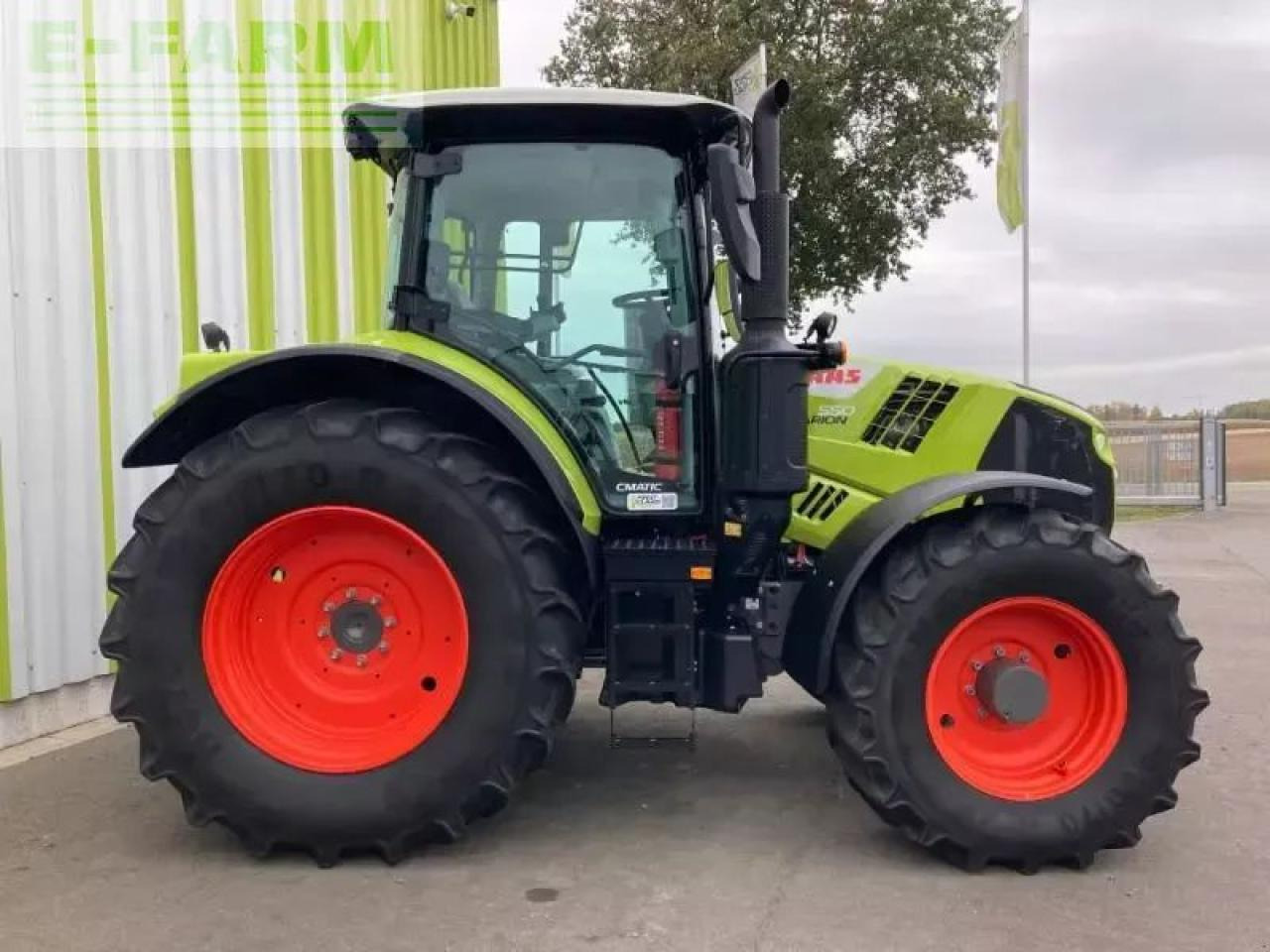 Tracteur agricole CLAAS arion 550 cmatic cis+ CMATIC CIS+