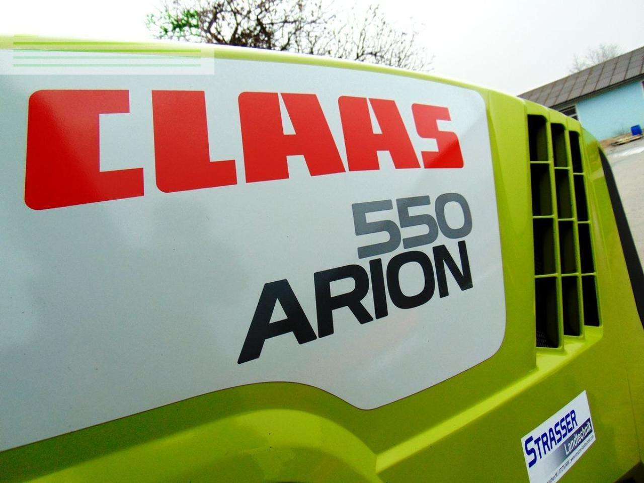 Tracteur agricole CLAAS arion 550 cmatic cis+ CMATIC CIS+