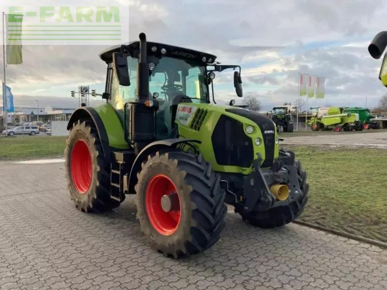 Tracteur agricole CLAAS arion 550 cmatic cis+ CMATIC CIS+