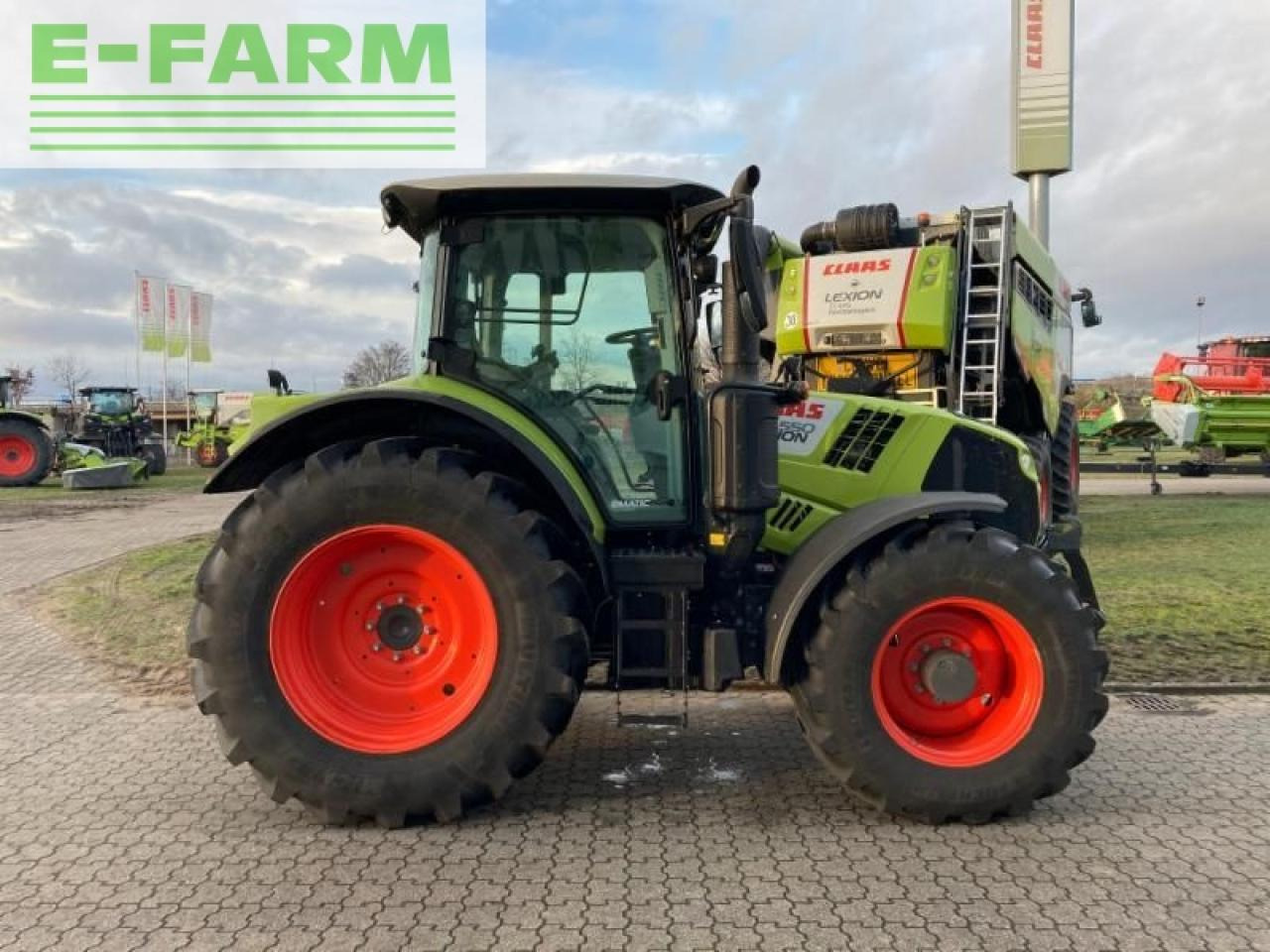 Tracteur agricole CLAAS arion 550 st4 cmatic