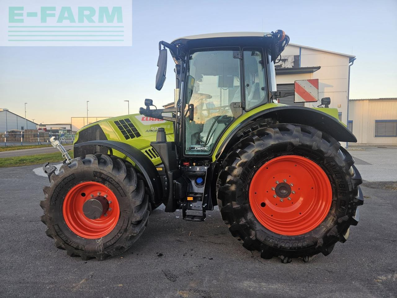 Tracteur agricole CLAAS arion 570 cmatic cebis