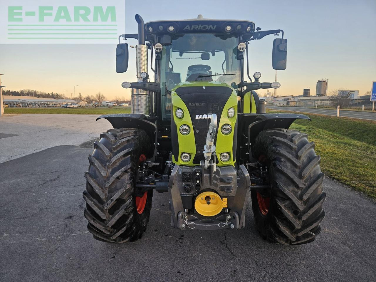 Tracteur agricole CLAAS arion 570 cmatic cebis