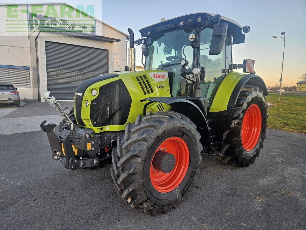 Tracteur agricole CLAAS arion 570 cmatic cebis