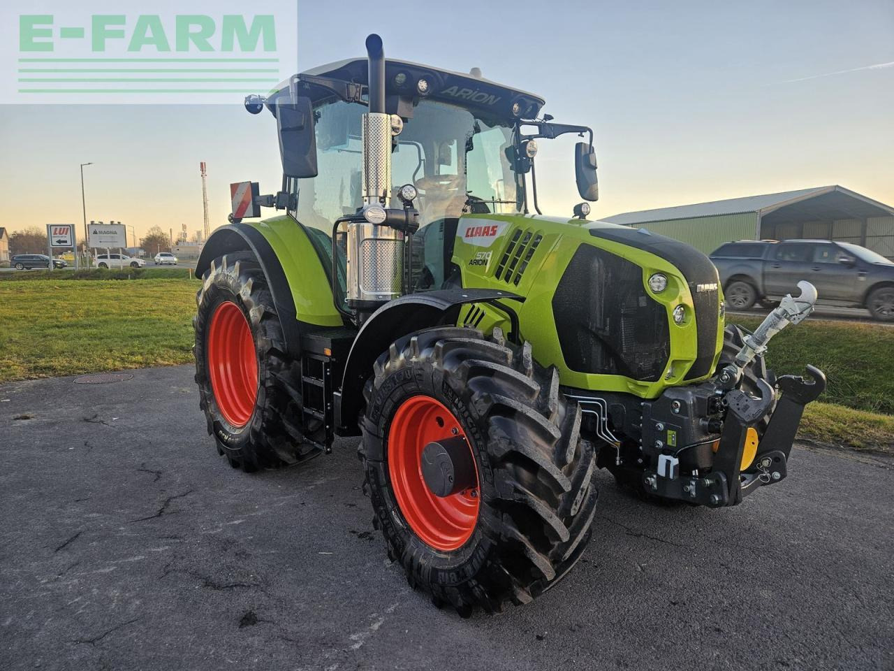 Tracteur agricole CLAAS arion 570 cmatic cebis