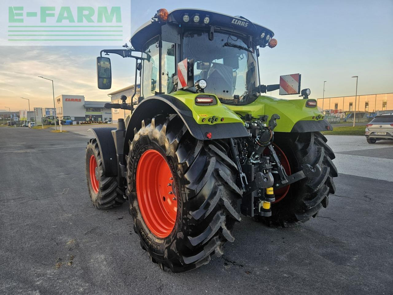 Tracteur agricole CLAAS arion 570 cmatic cebis