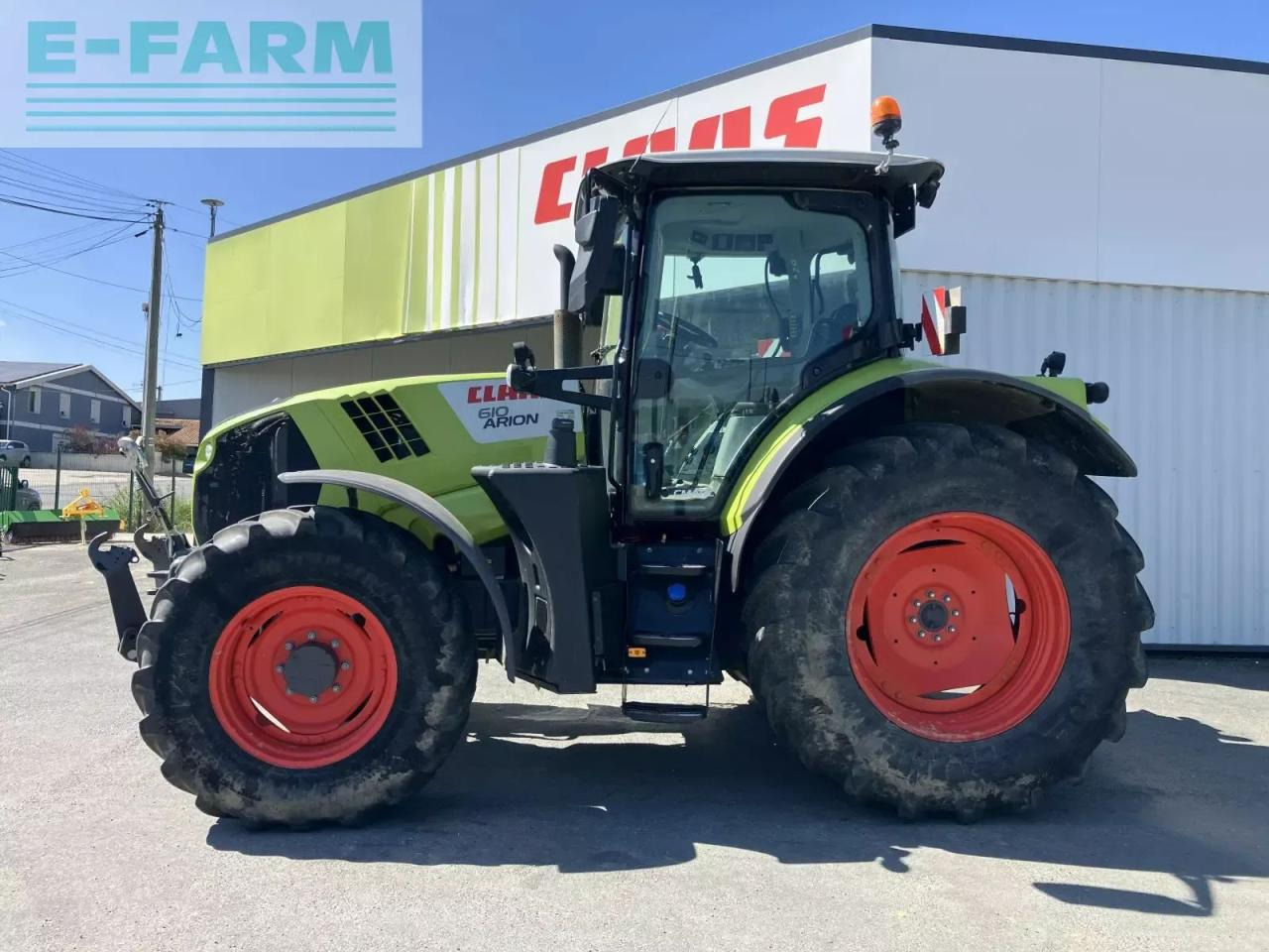 Tracteur agricole CLAAS arion 610 c-matic + s10
