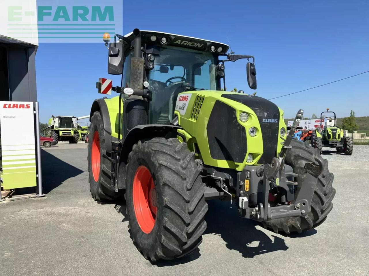 Tracteur agricole CLAAS arion 610 c-matic + s10 C
