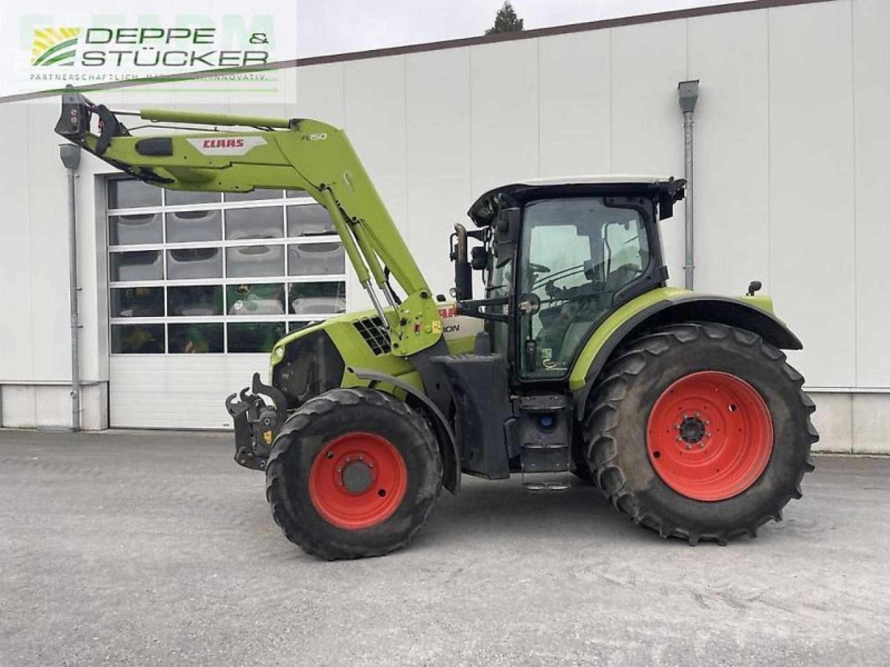 Tracteur agricole CLAAS arion 610 cis CIS