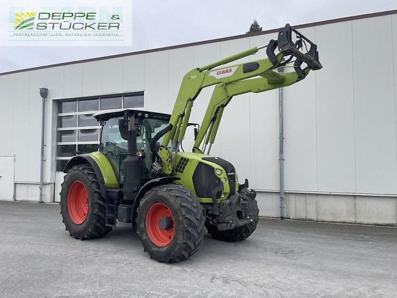 Tracteur agricole CLAAS arion 610 cis CIS
