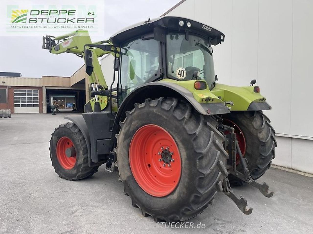 Tracteur agricole CLAAS arion 610 cis CIS