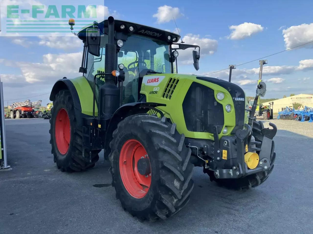Tracteur agricole CLAAS arion 610 cis + pdf av CIS