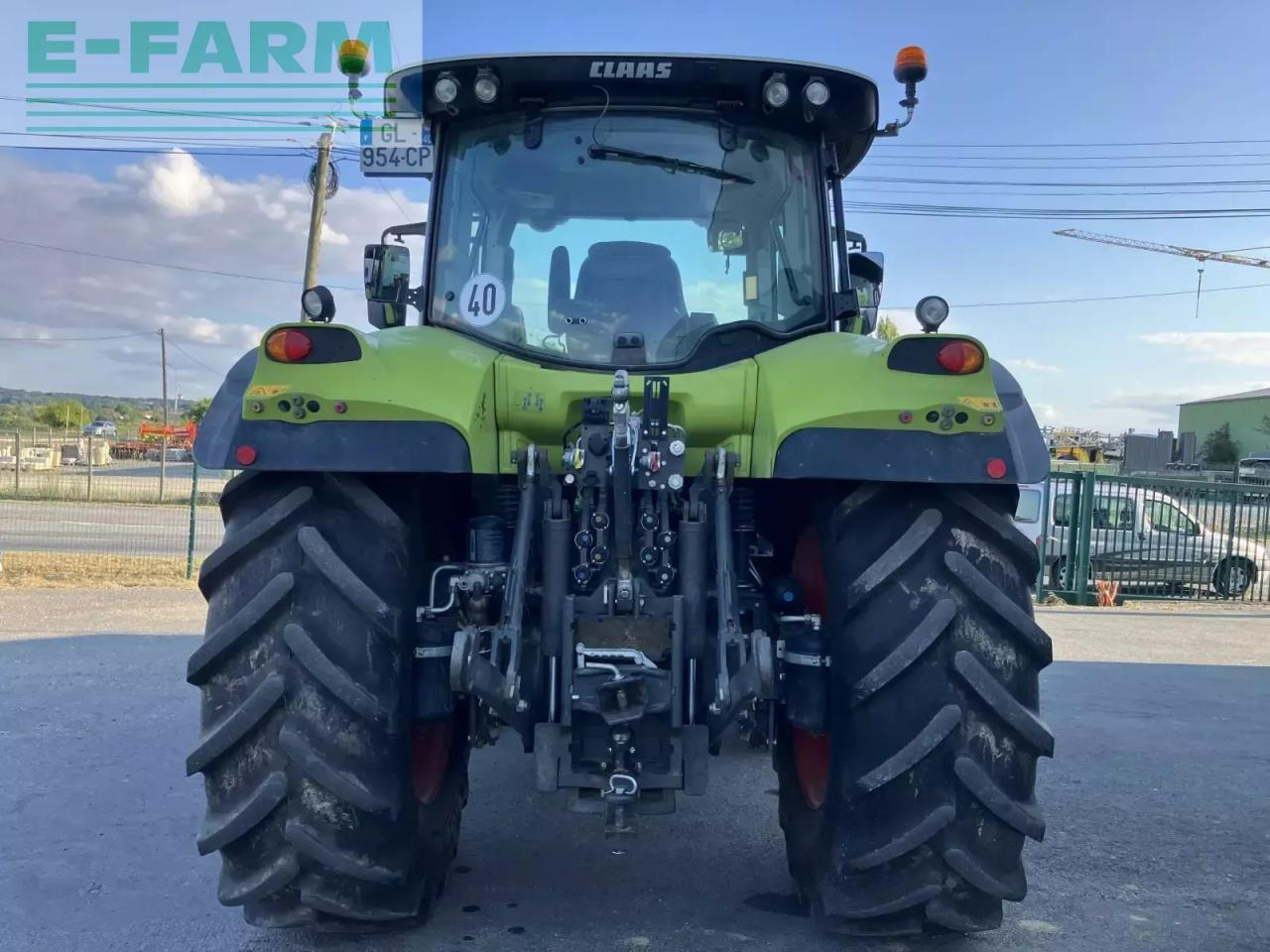 Tracteur agricole CLAAS arion 610 cis + pdf av CIS
