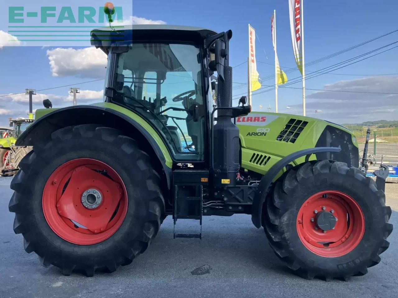 Tracteur agricole CLAAS arion 610 cis + pdf av CIS
