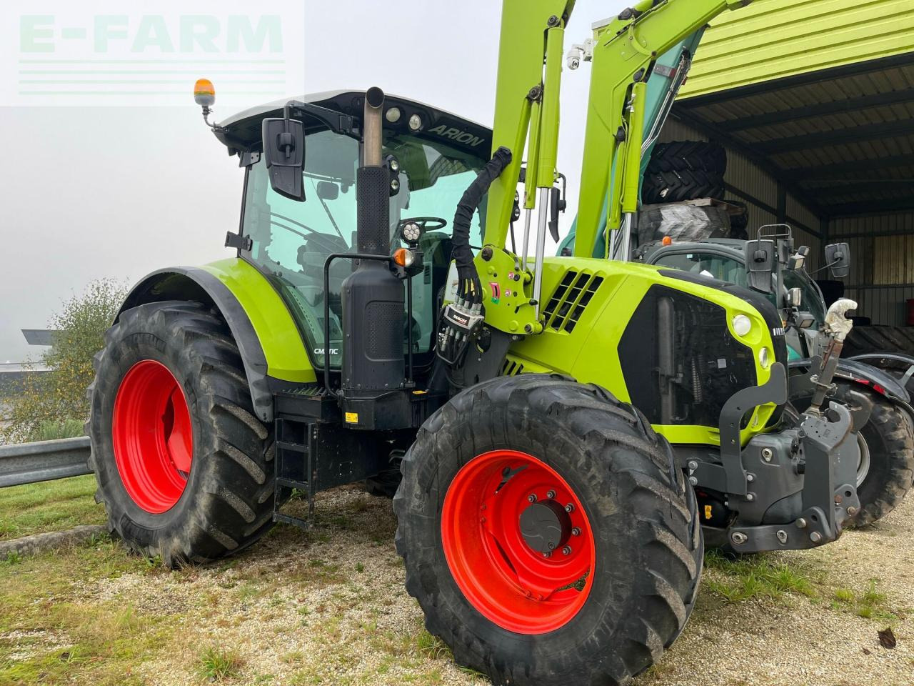 Tracteur agricole CLAAS arion 610 cmatic