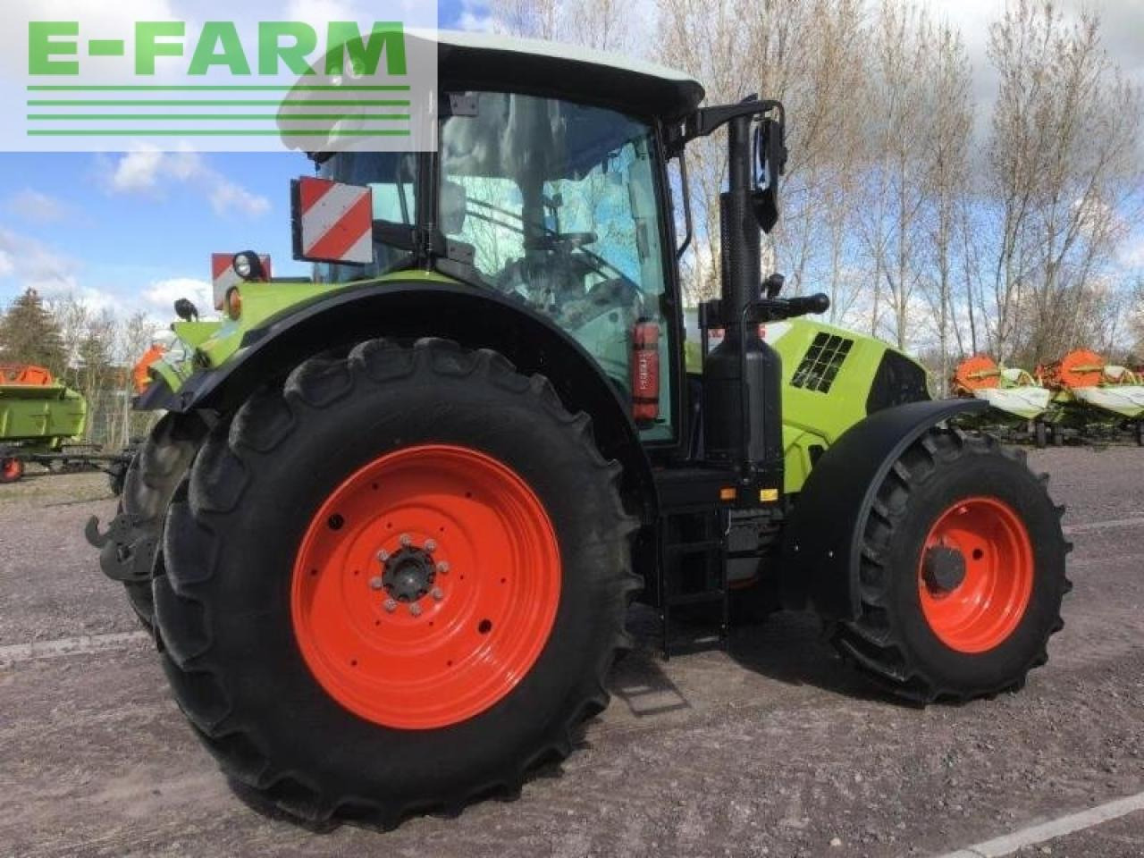 Tracteur agricole CLAAS arion 610 hexashift