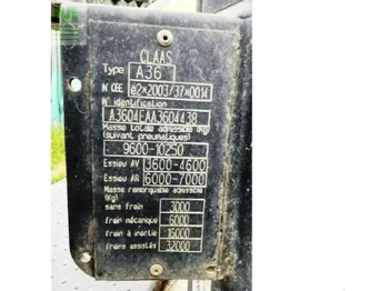 Tracteur agricole CLAAS arion 620 c C