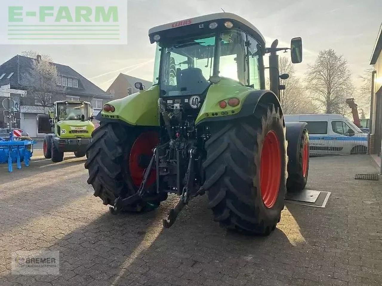 Tracteur agricole CLAAS arion 620 c C