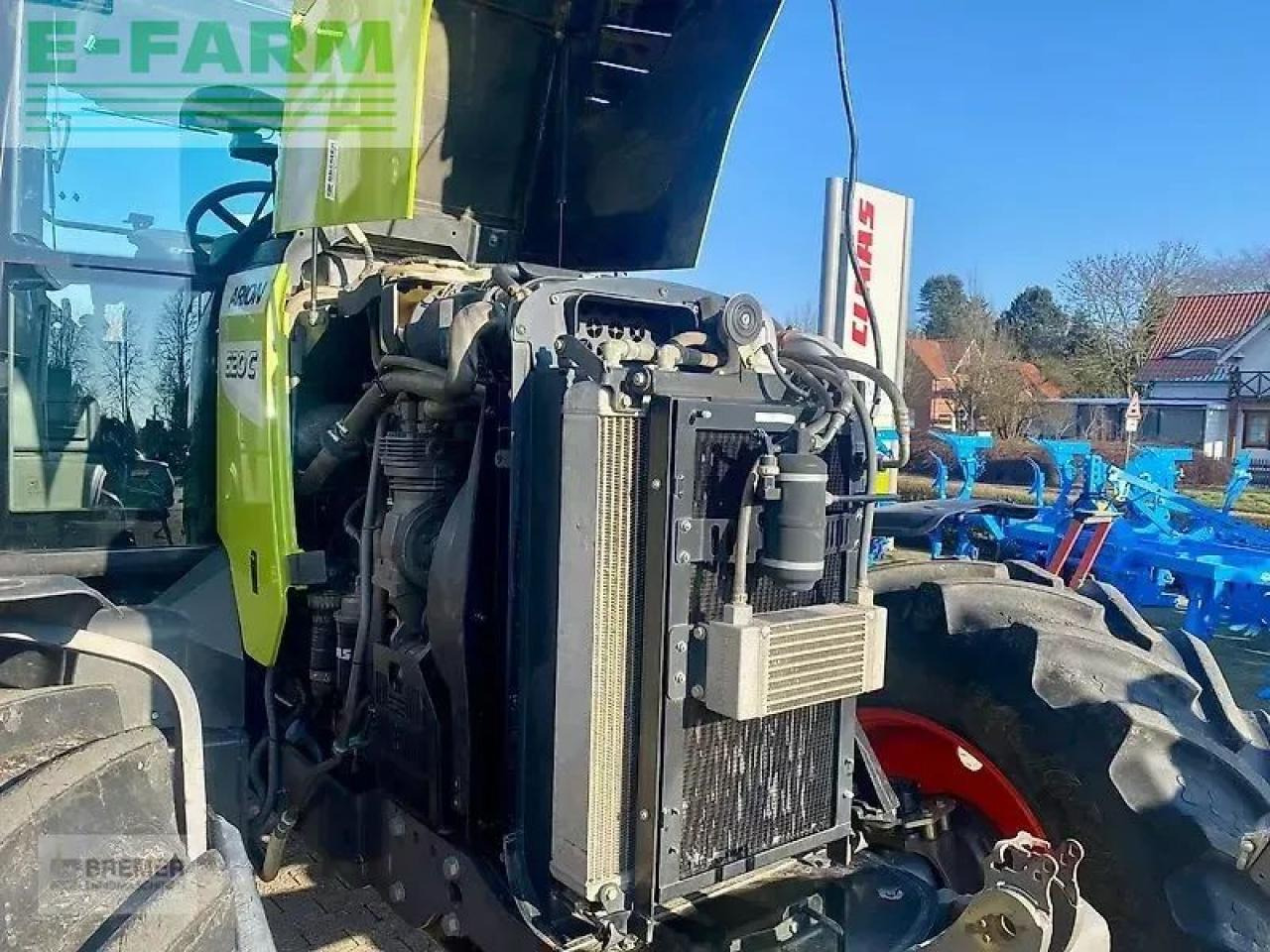 Tracteur agricole CLAAS arion 620 c C