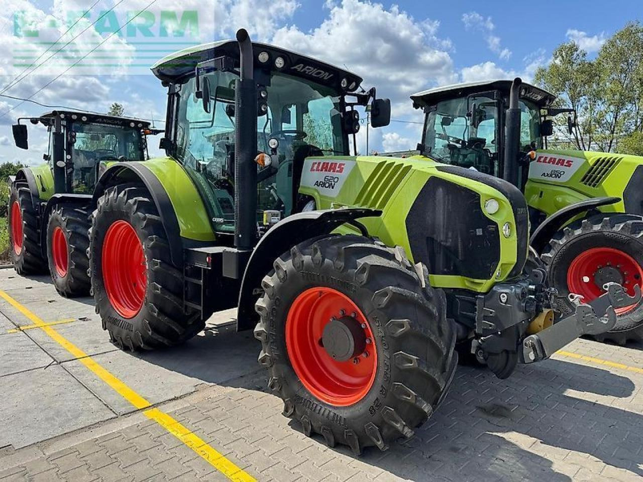 Tracteur agricole CLAAS arion 620 cebis hexa-shift