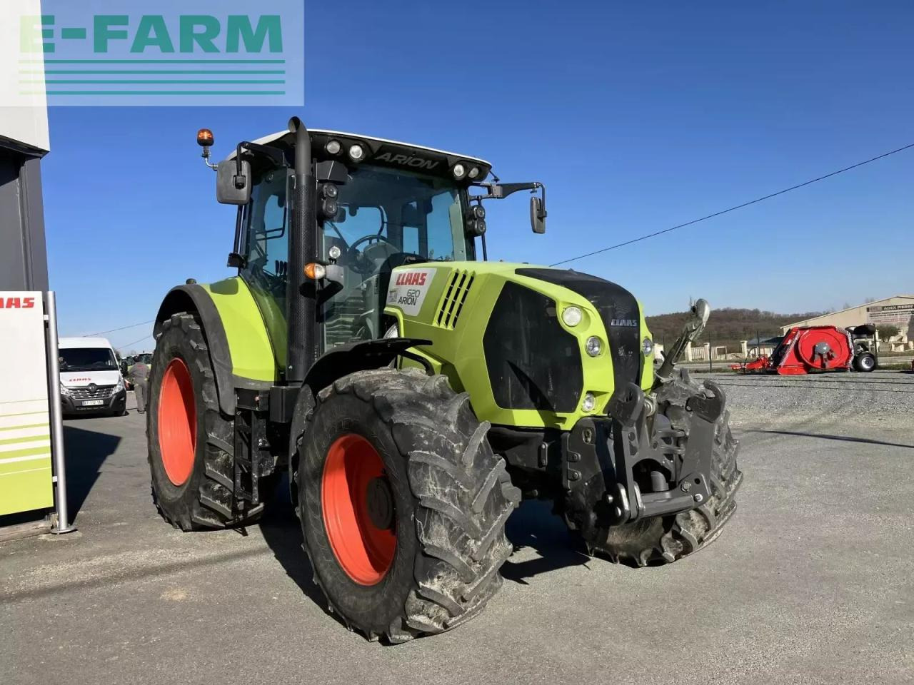 Tracteur agricole CLAAS arion 620 cis CIS