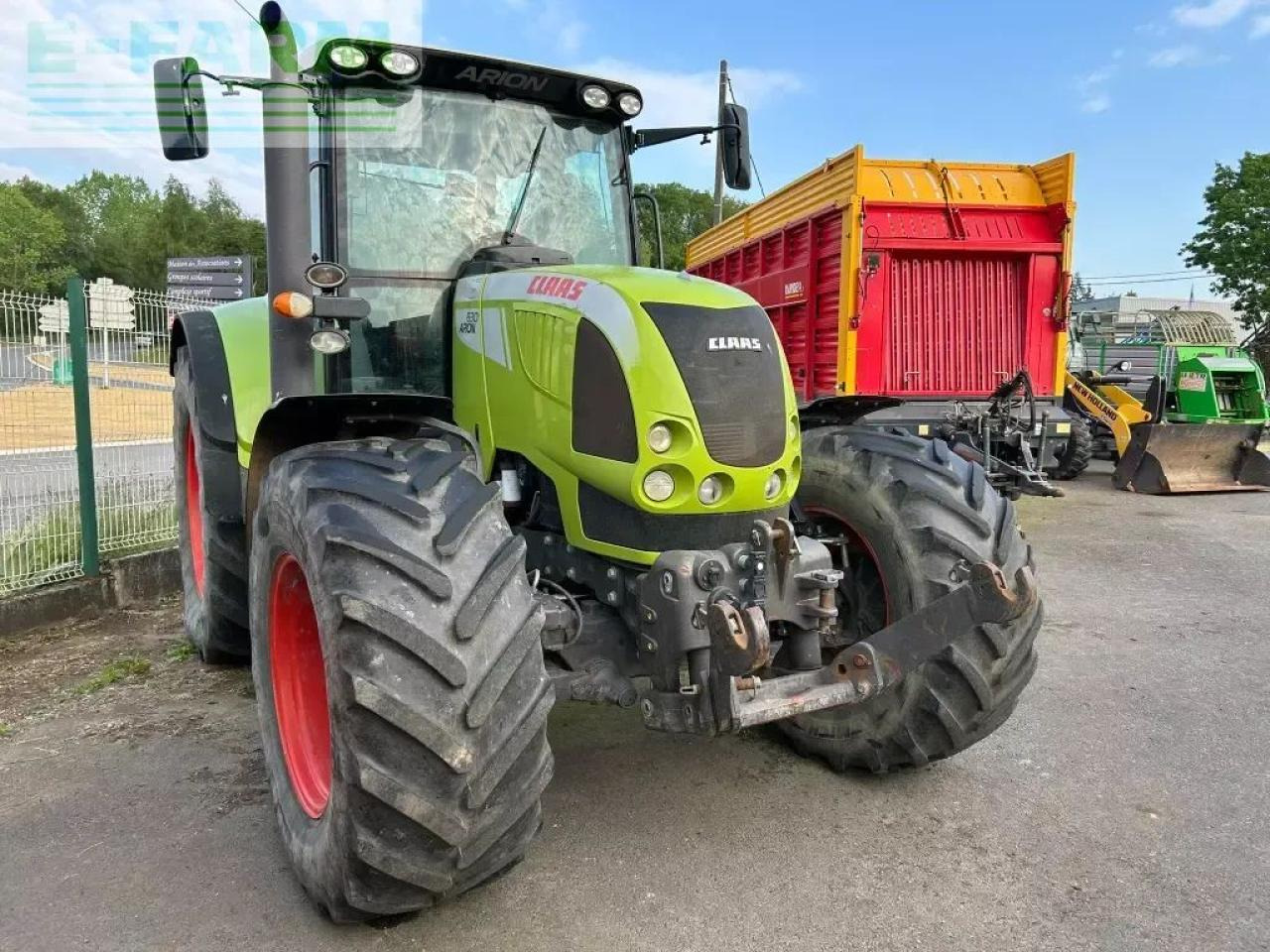 Tracteur agricole CLAAS arion 630