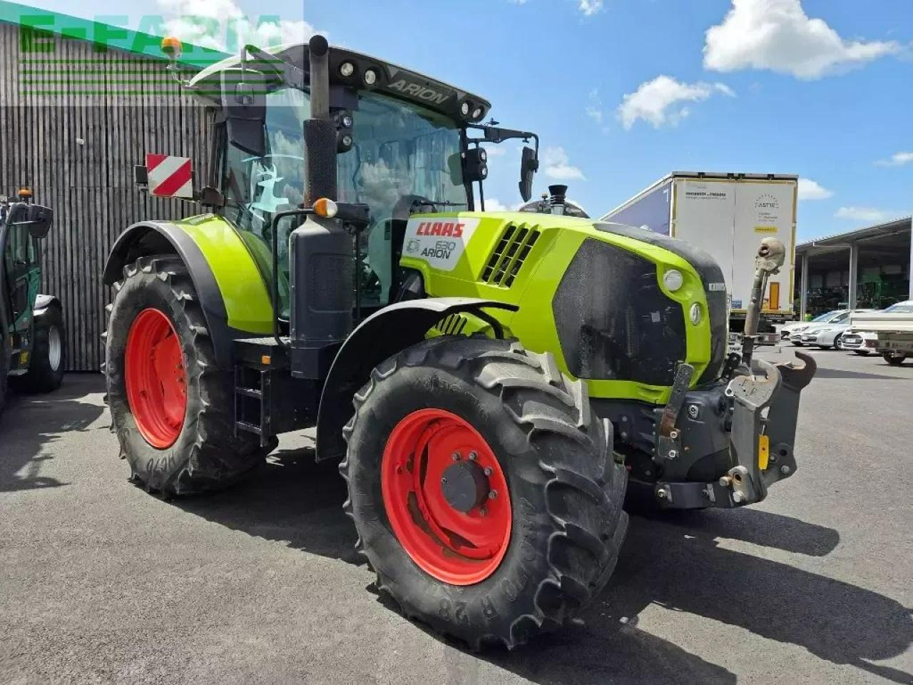 Tracteur agricole CLAAS arion 630 cebis CEBIS