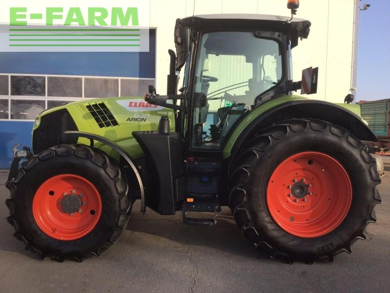 Tracteur agricole CLAAS arion 630 cis