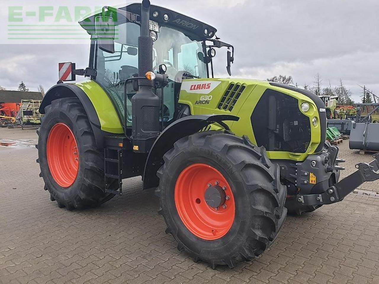 Tracteur agricole CLAAS arion 630 cis CIS