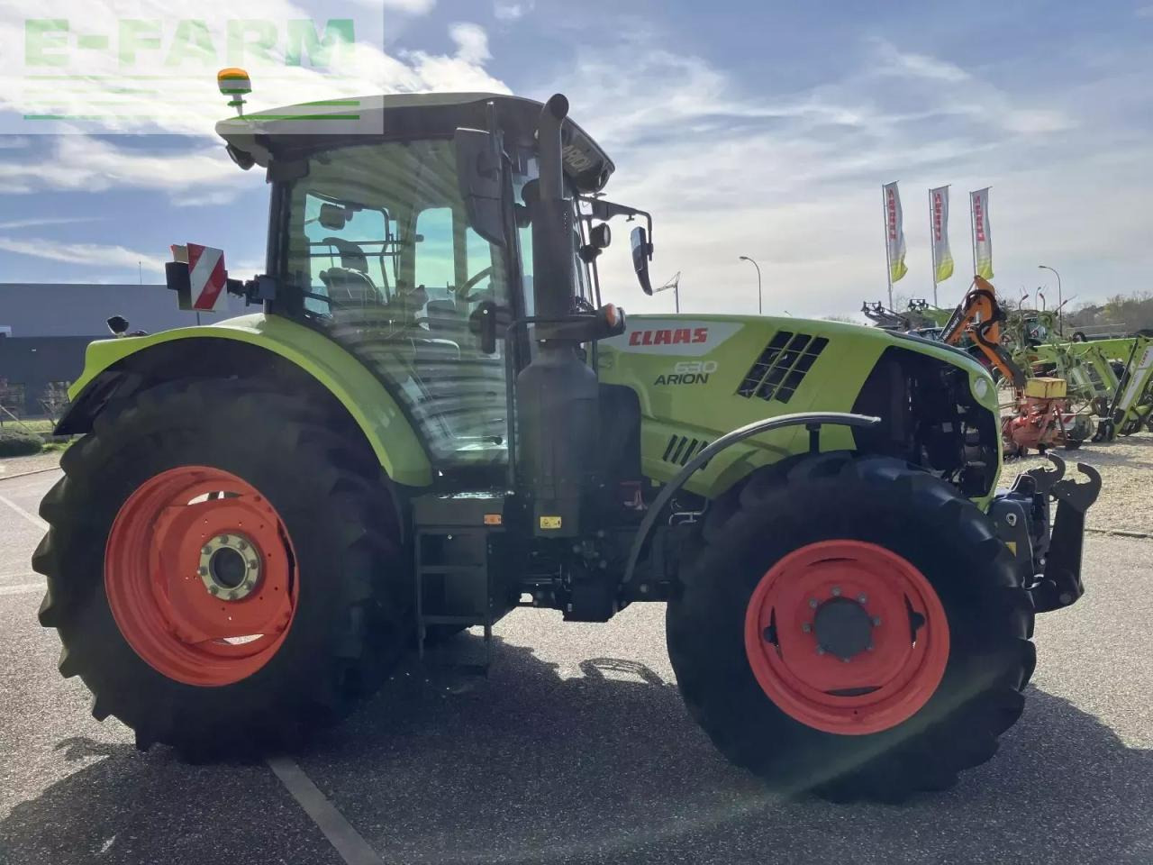 Tracteur agricole CLAAS arion 630 cis electropilot CIS