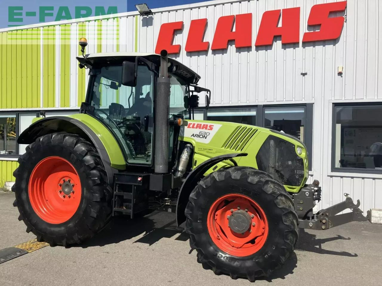 Tracteur agricole CLAAS arion 630 t4i cis CIS