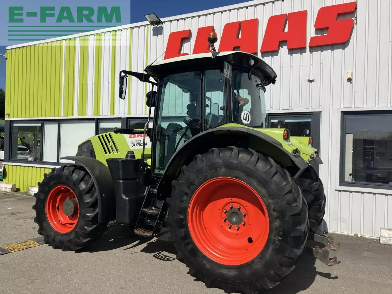 Tracteur agricole CLAAS arion 630 t4i cis CIS