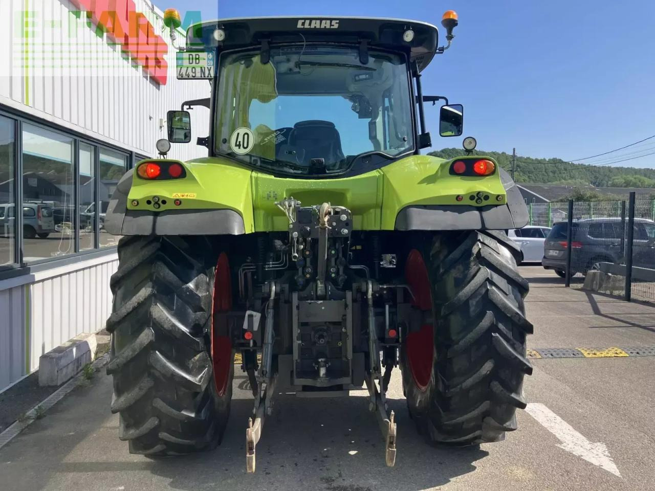 Tracteur agricole CLAAS arion 630 t4i cis CIS