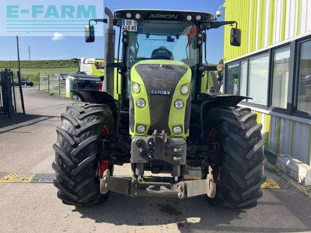 Tracteur agricole CLAAS arion 630 t4i cis CIS