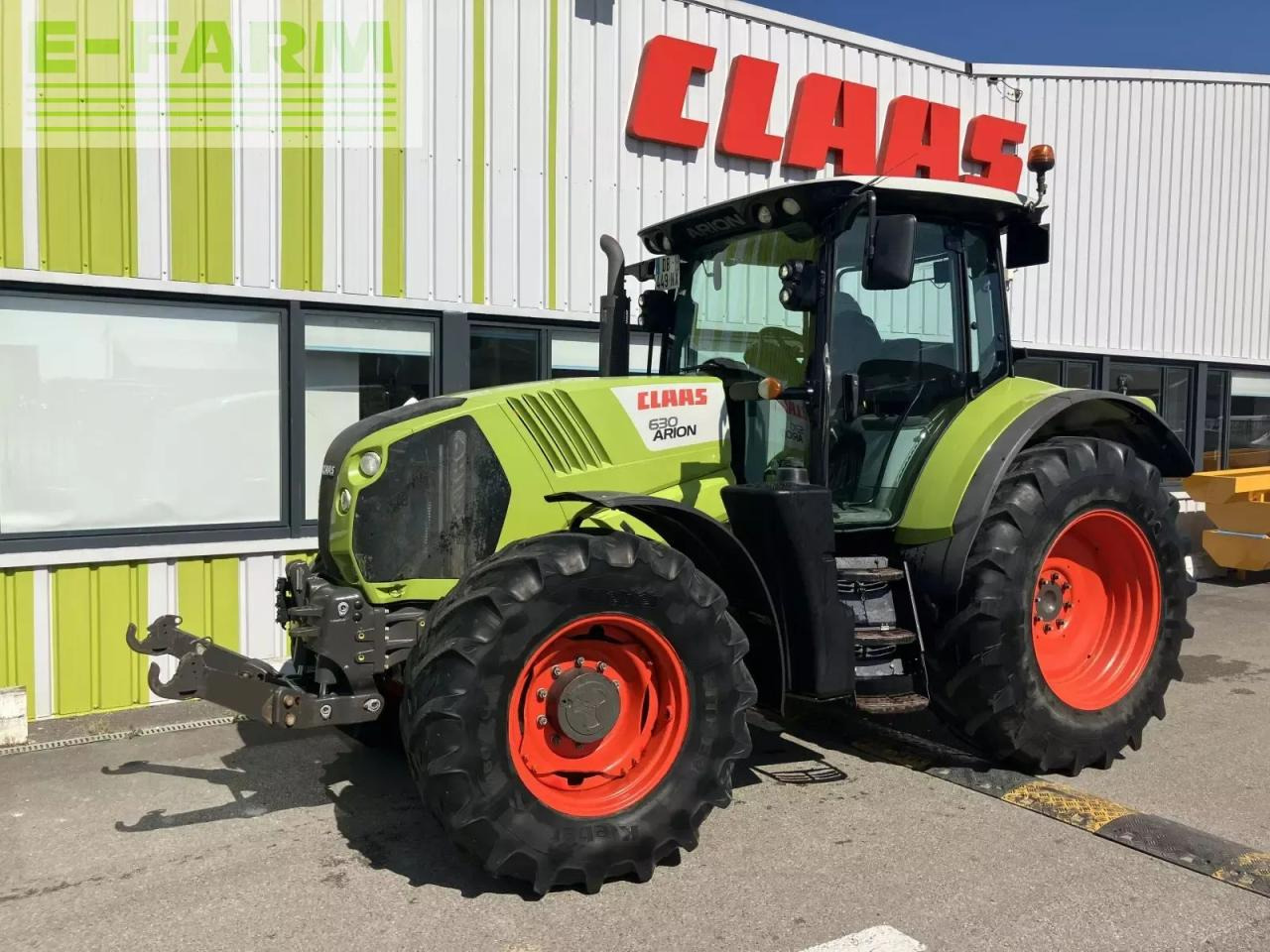 Tracteur agricole CLAAS arion 630 t4i cis CIS
